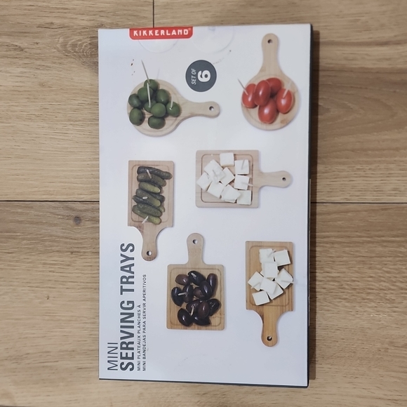 Kikkerland Dining Nwt Mini Serving Trays Poshmark